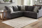 Warmstead Furniture - Ashley Furniture - Abanlane Rug - 5' x 7' Rug / Brown/Cream - R404812
